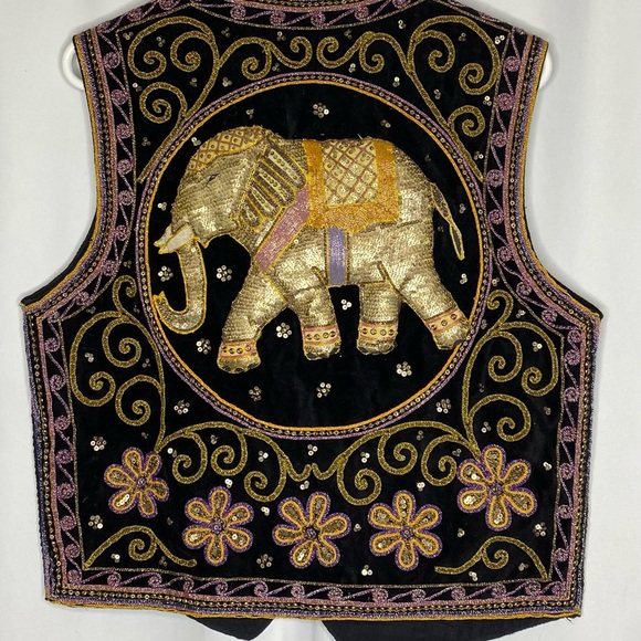 Vintage Elephant Vest - Picture 4 of 4